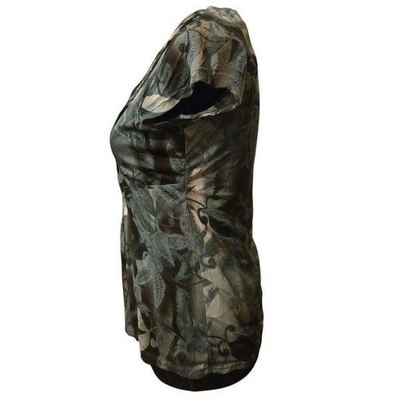 Vtg 90s Y2K Worthington Babydoll Top Sz M Fairy Grunge Whimsigoth Empire Waist - Picture 3 of 10